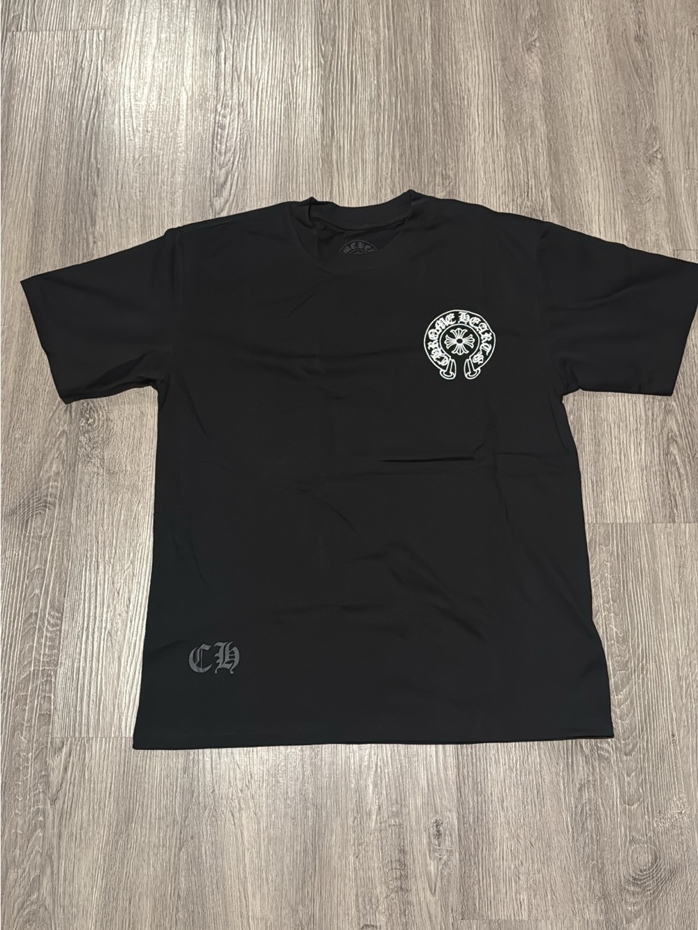 Black Chrome Heart Shirt